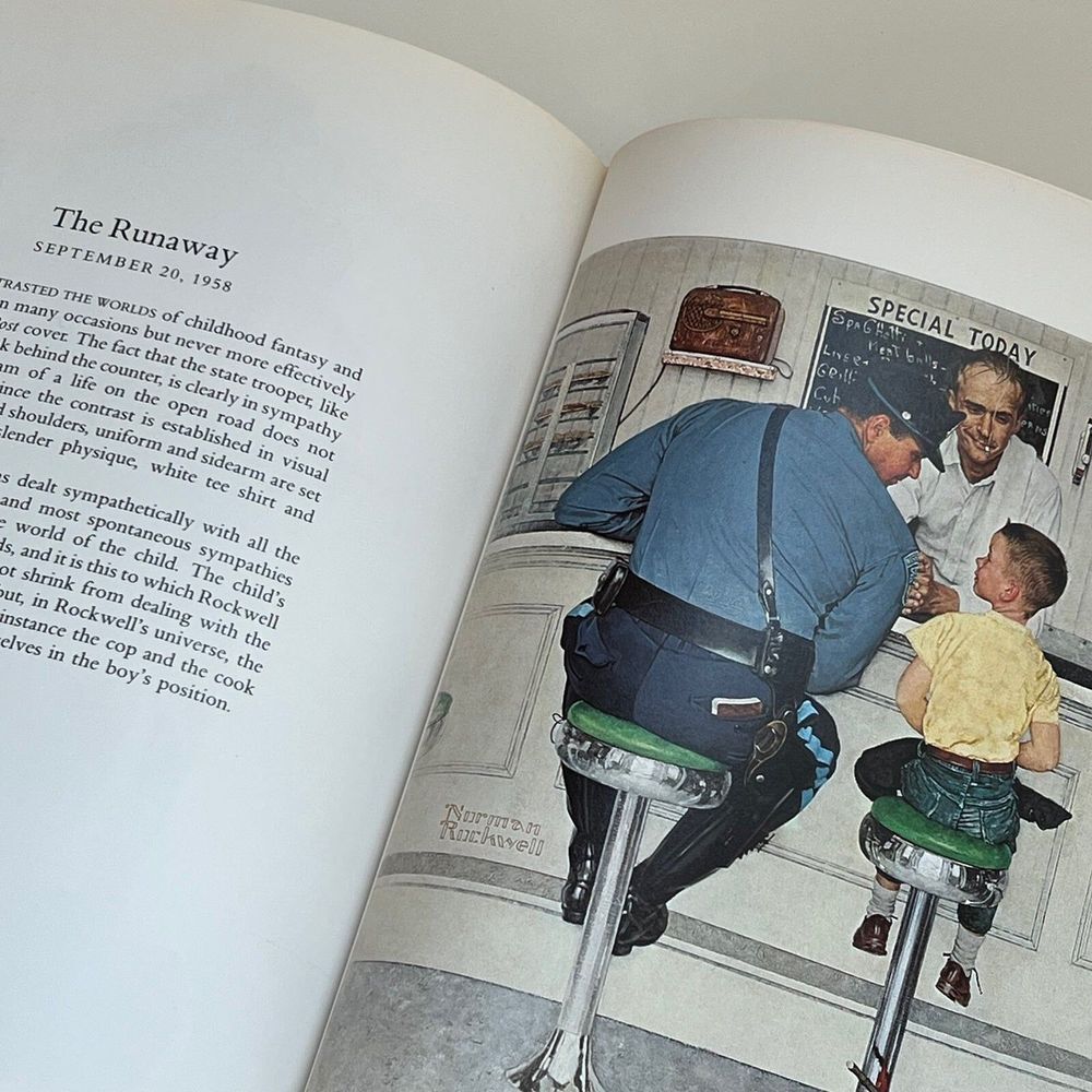 Vintage 1978 102 Favorite Paintings by Norman Rockwell Book - Picture 10 of 12
